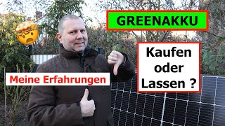 Balkonkraftwerk von GREENAKKU Bosswerk bestellt  KAUFENLASSEN  Meine Erfahrungen [upl. by Ylerebmik]