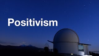 Positivism  Research Paradigms [upl. by Eben]