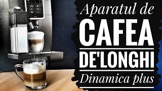 DeLonghi Dinamica Plus ECAM 37095T Unboxing și Test limba Română [upl. by Boycie823]