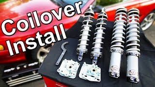 How to Install Coilovers in Your Car [upl. by Samella]