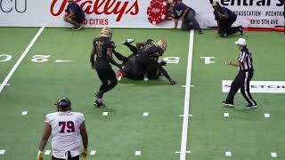 Keshaun Moore 2024 IFL Season Highlights QuadCitySteamwheelers [upl. by Assina482]