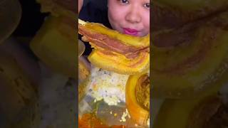 SPICY PORK CURRY EATING short youtube shortvideo youtube status shortsfeed viral pork asmr [upl. by Sawyere]