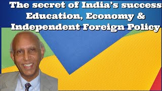 DrIshtiaqAhmed The secret of Indias success Business Education amp Independent Foreign Policy [upl. by Grekin523]