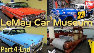 LeMay Car Museum Walkthrough Part 4 END Level 1 Tremendous vintage car collection 美國古董汽車博物館P4 [upl. by Blancha]