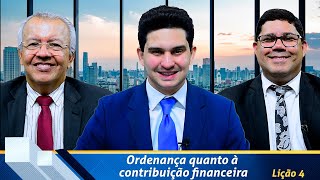 Revista de EBD Betel Dominical 4 Ordenança quanto à contribuição financeira [upl. by Ardnasyl]