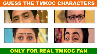 Guess the TMKOC characters by their eyes  TMKOC quiz  Tarak Mehta quiz [upl. by Atsillac]