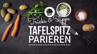 Tafelspitz parieren I richtig schneiden I Tricks und Tipps I Kochschule I FOODBOOM [upl. by Perry57]