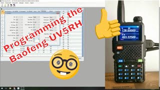 Programming The Baofeng  BFUV5RH Ham Radio The Essentials [upl. by Zehc]