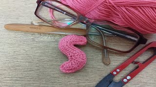 LETRAS A CROCHET GANCHILLOPARA LLAVERO [upl. by Balsam21]