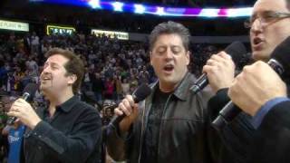 ACOUSTIX Quartet National Anthem for Dallas Mavericks  January 2010 [upl. by Tori295]