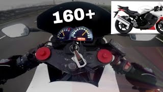 TOP SPEED ON MY HYOSUNG GT250R [upl. by Jehovah257]