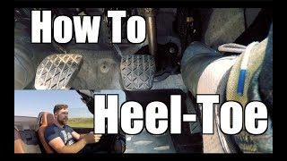 How to HeelToe Downshift at the Track  Track Tips with TH [upl. by Eatnhoj139]