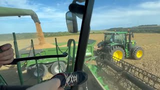 Harvest 2024 Episode 12  Last day of wheat 2024 [upl. by Dilan549]