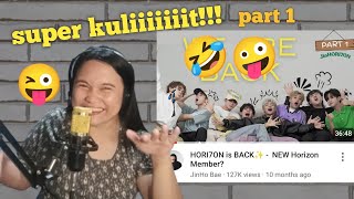 HORI7ON REACTION  HORI7ON is BACK  NEW Hori7on Member by JinHo Bae [upl. by Nrol870]