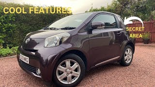 TOYOTA IQ HIDDEN FEATURES [upl. by Narod]