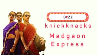 BUZZ Knickknaks Madgaon Express  Madgaon Express Trivia  BookMyShow BUZZ [upl. by Adriena486]