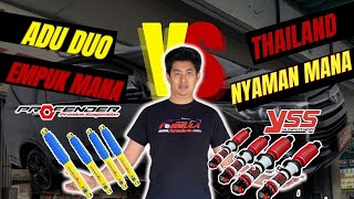 Review amp Test Profender Versus YSS  Thailand Suspension [upl. by Luar500]