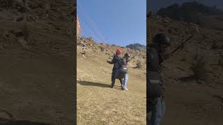 Paragliding ♥️😀🫶😍🏆✌️🤝🤯mountains paragliding fly adventure subscribe youtube comment shorts [upl. by Kowal]