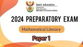 Grade 12 Mathematical Literacy  September 2024  Paper 1 [upl. by Basso]