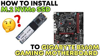 Where to install M2 SSD on motherboard [upl. by Nnaeiluj]