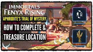 Immortals Fenyx Rising Aphrodites Trial of Mystery Guide amp Treasure Chest Location A New God DLC [upl. by Randa134]