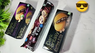 Dark Fantasy Coffee Fills vs Dukes Cream 4 Fun vs Choco Nut Fills  Biscuit 🍪Cookies 🍪 🍪 [upl. by Vrablik]