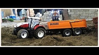 Steyr  Dezeure TD25 geladen door Hitachi Zaxis 145w [upl. by Zilef]