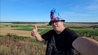 Autobahn A3 Rastplatz mit WC Parkplatz Fronberg Süd mit schönen Blick auf Helmstadt und Umgebung [upl. by Topper]