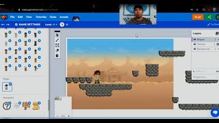 como crear videojuegos desde cero con Gamefroot tutorial en español parte 1 [upl. by Aicined]