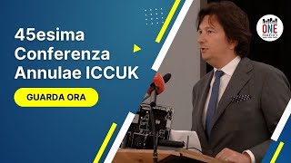 45esima Conferenza Annuale della Camera di Commercio Italiana in UK [upl. by Ennad]