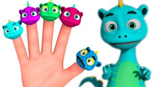 Dinosaur Finger Family  Finger Family Collection  Nursery Rhymes amp Kids Songs [upl. by Mauchi50]