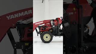 The Quick Release Loader on the Yanmar 35hp Tractor is SUPER NICE [upl. by Hildick]