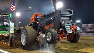 Tractor Pull 2023 Pro Stock Tractors The Pullers Championship saturday [upl. by Kcirdek]