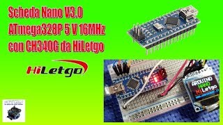 HiLetgo Nano V3 0 ATmega328P 5 V 16 MHz CH340G [upl. by Ahael]