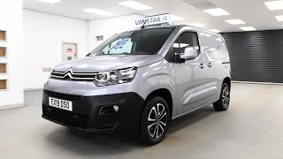 Citroen Berlingo 15 BlueHDi Driver Edition Metallic Grey 130 BHP 5 Door  EX19 DS0  VanStar [upl. by Colb89]