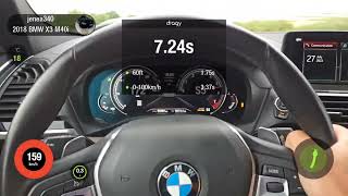 BMW X3 M40i Stage3 Acceleration [upl. by Gibb]