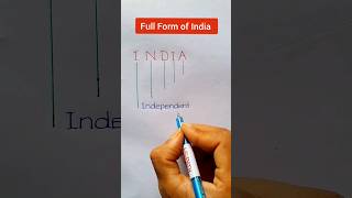 Full Form of India  INDIA Full Form [upl. by Elad545]