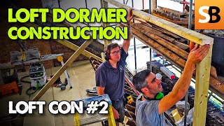 Dormer Construction  Loft Conversion 2 [upl. by Heisel]