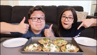 TOSTADAS MUKBANG EATING SHOW [upl. by Tneicniv213]