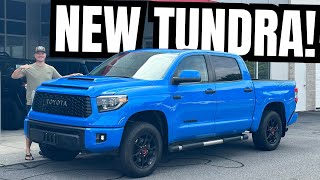 I Bought The Lowest Mileage TRD Pro Tundra In The Country Voodoo Blue [upl. by Frerichs]