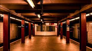 The Commodores quotNightshiftquot playing in an empty train station 57th Street [upl. by Hightower]