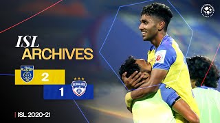 ISL Archives  Kerala Blasters FC 21 Bengaluru FC [upl. by Samal]