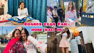 Main Fail hone wali hu 😭Board Exam Routine😱 2nd Paper Bahut Hard Tha Bindass Kavya HSC Exam [upl. by Gorden441]