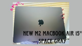 New M2 MacBook Air 15quot Unboxing Space Gray새로 나온 M2 맥북에어 15인치 스페이스그레이 개봉  2016 13인치 맥북프로와 비교 [upl. by Tegdig]