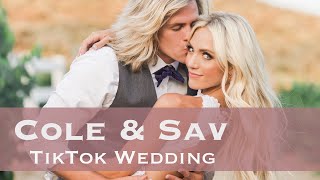 COLE amp SAVANNAH LABRANT PROPOSAL AND WEDDING TIKTOK [upl. by Angle]