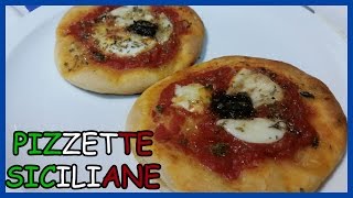 Pizzette della Tavola Calda Siciliana  Le Ricette di Zio Roberto [upl. by Eenet576]