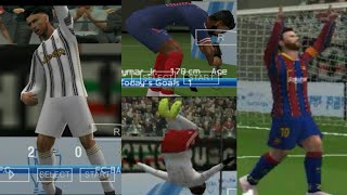 Pes 2022 ppsspp Goal celebration des joueur [upl. by Angell]