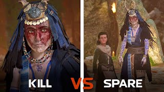 Assassins Creed Valhalla  Kill Vs Spare MODRON ALL Choices [upl. by Nyladnar]