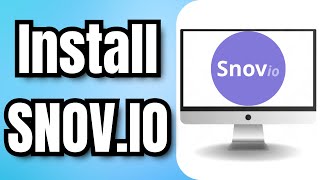 How To Install SNOVIO [upl. by Ilenna]