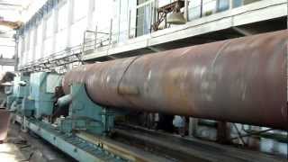 The Biggest Lathe in the World Part 01 [upl. by Reifnnej]